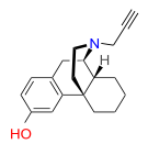 Chemical structure of levargorphan
