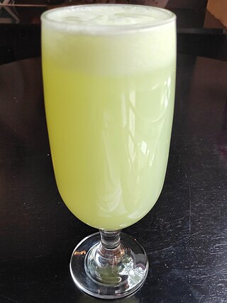 <span class="mw-page-title-main">Swiss lemonade</span> Brazilian lemonade made with lime