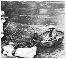 Loftis in a coracle Loftis in a Coracle.png