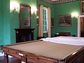 Salle du billard devenue cabinet des cartes.