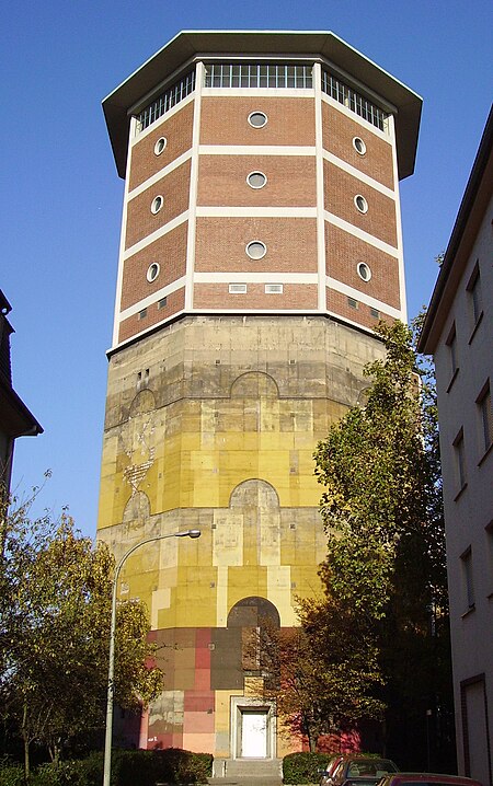 Ludwigshafen Hemshof Wasserturm Westen