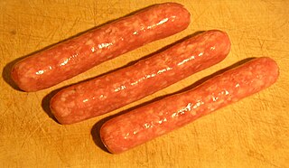 La luganega, anche detta luganiga o luganica o lucanica, è il nome tradizionale attribuito in Lombardia, Veneto e altre regioni padano-alpine a un insaccato fresco di carne di suino, assimilabile alla categoria delle salsicce.