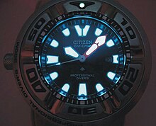 luminous paint for watches