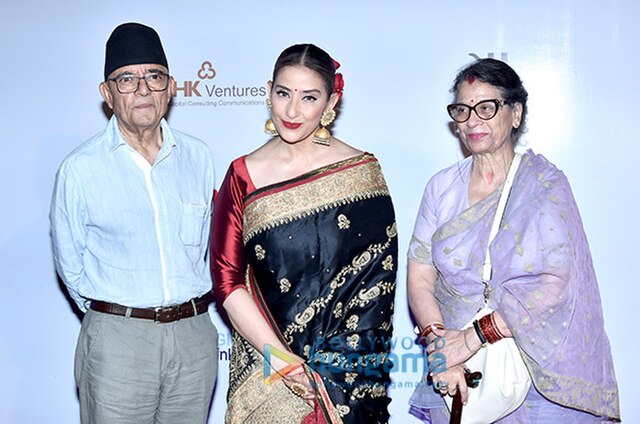 Koirala at Dadasaheb Phalke Film Foundation 2018 awards.