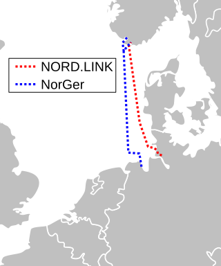 <span class="mw-page-title-main">NordLink</span> Power cable between Norway and Germany