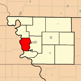 Locatie van Templeton Township