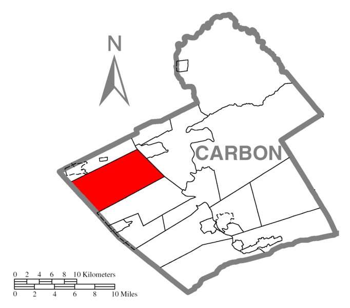 File:Map of Packer Township, Carbon County, Pennsylvania Highlighted.png