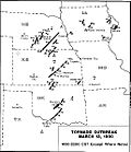 Thumbnail for March 1990 Central United States tornado outbreak