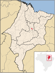 Bernardo do Mearim – Mappa