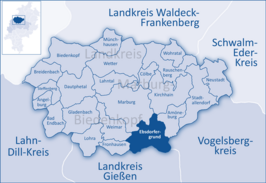 Kaart van Ebsdorfergrund