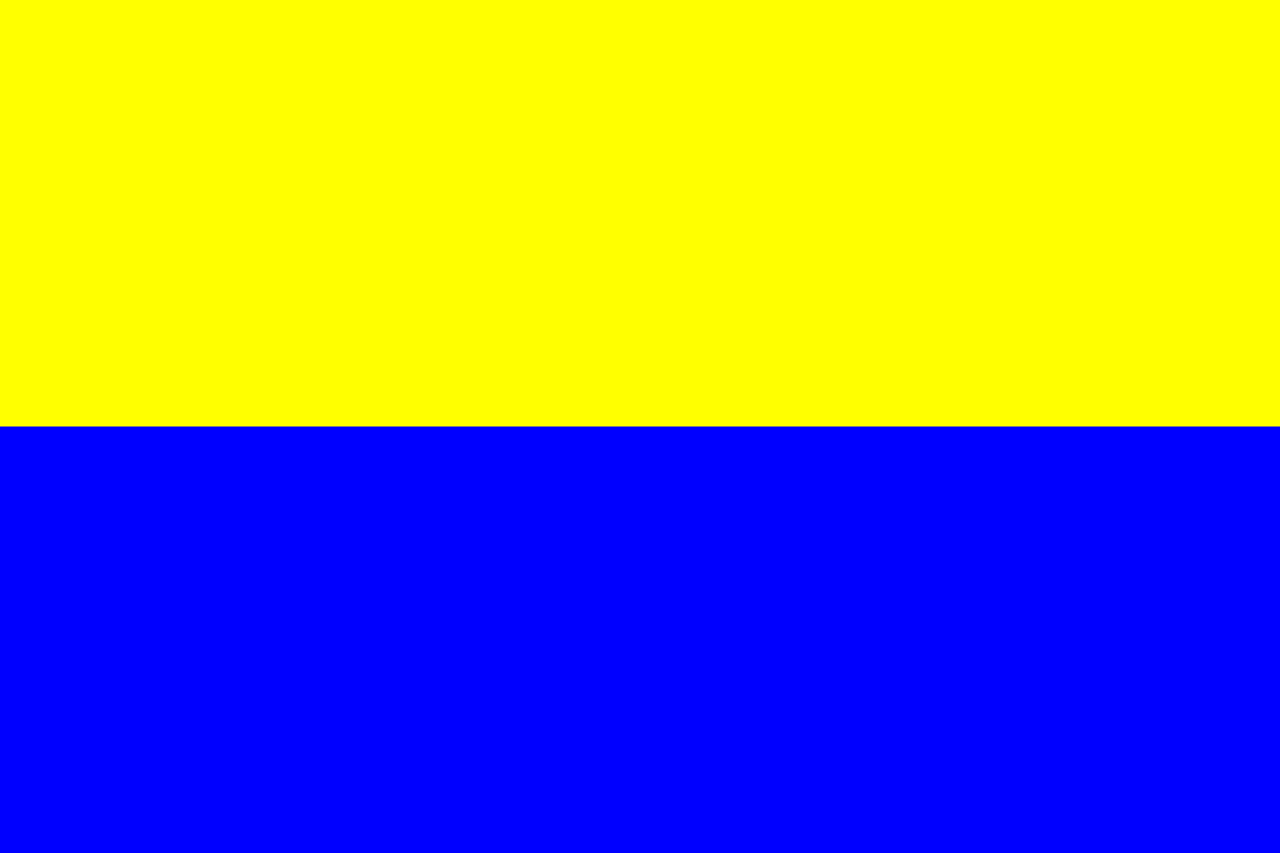 Suri dubbellaag Schaap File:Markering geel-blauw.svg - Wikimedia Commons