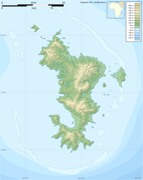 File:Mayotte topographic blank map.png