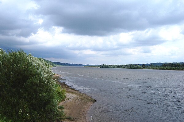 Nemunas river by Jurbarkas