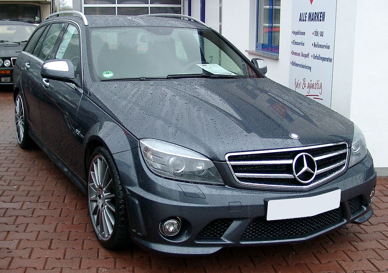 Image of Mercedes C63 front 20080419