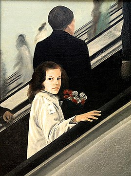 Michael E. Arth "Moscow Metro" oil painting, 1980.jpg