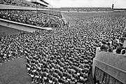 Members of the Czechoslovak People's Army about to perform in the 1980 Spartakiad.