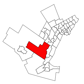 Kart over valgkretsen