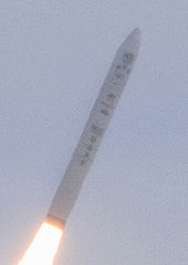 Launch of HTV-2a on a Minotaur IV Lite rocket Minotaur-4-Lite HTV-2a 1 (cropped).jpg