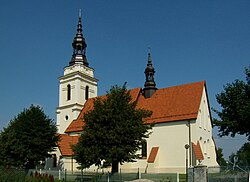 Saint Stanislaus church in Mokrsko