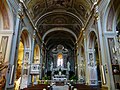 Navata centrale del santuario di Nostra Signora delle Rocche, Molare, Piemonte, Italia