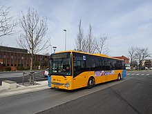 Movia bus line 350S at Ballerup Station 02.jpg