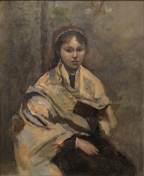 File:MuMA - Corot - Jeune fille assise un livre à la main.JPG