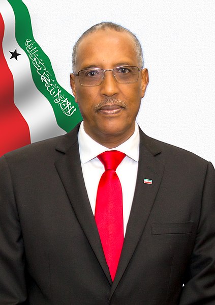 Colonel Muse Bihi Abdi, Current President of Somaliland since December 2017, and former military officer who served as a Somali Air Force pilot before