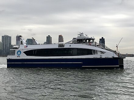 The Soundview Ferry offers picturesque views of the East River and the city's distinct skyline on its way to the Upper East Side.