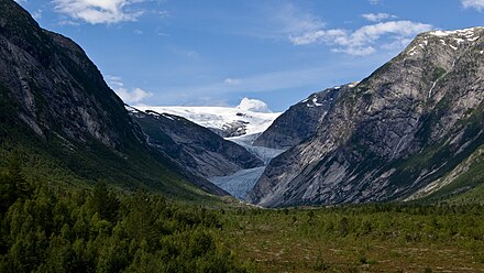 Nigardsbreen glacier arm