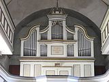 English: Interieur of the church in Nohra, Wipper, Thuringia, Germany