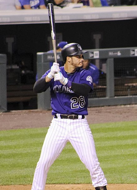 Arenado with the Rockies in 2016