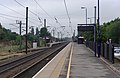 looking south from the northbound platform