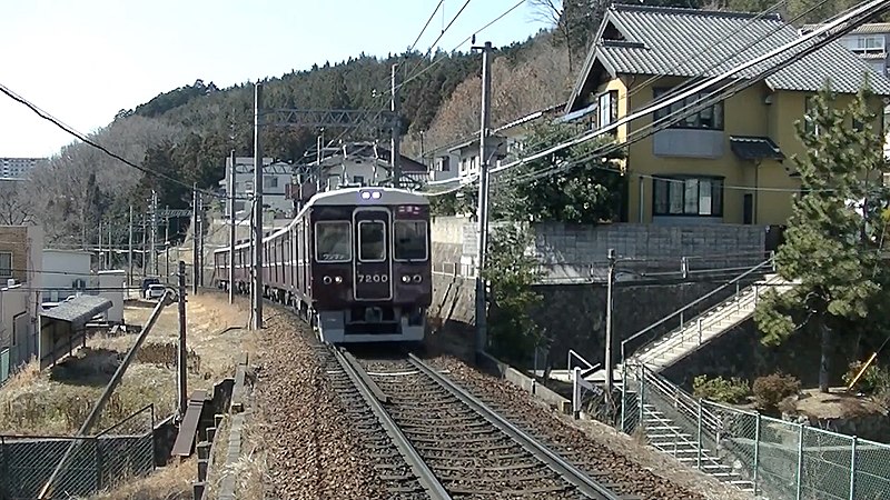 File:Noseden 7200 test run at Tokiwadai Station.jpg