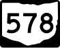 State Route 578 penanda