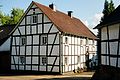 Half-timbered multi-storey building