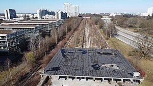 Gare de Munich Olympiastadion