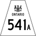 Highway 541A marker