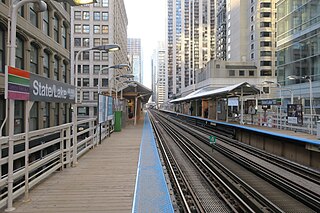 <span class="mw-page-title-main">State/Lake station</span> Chicago "L" station
