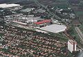 Воздушната фотографија на фабриката за стакло