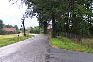 Olesno apriņķa ainava (Skats Zembovices gminā)