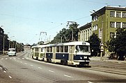 タリン市電初のタトラカー・T4SU（1983年撮影）