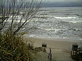 Ustka; plaża (beach)