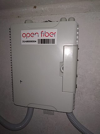 <span class="mw-page-title-main">Open Fiber</span> Italian wholesale only telecommunications company