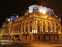 Pałac Izraela Poznańskiego Łódź front.JPG