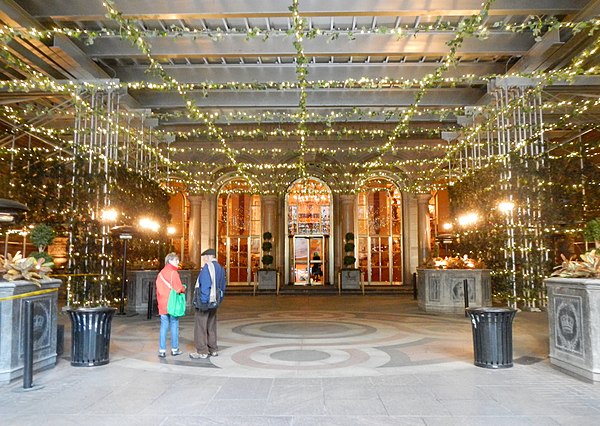 Courtyard of the Palace Hotel