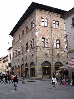 Palazzo Panciatichi palace from the fourteenth century in Pistoia