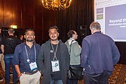 Pankaj Deo and Biplab Anand at New readers sessions- Wikimania 2018
