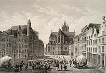 Grosser Markt im 19. Jahrhundert