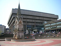 Paradise Forum, Birmingham Library, Chamberlain Memorial (C)