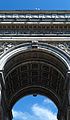 Arc de Triomphe, detail of the ceiling